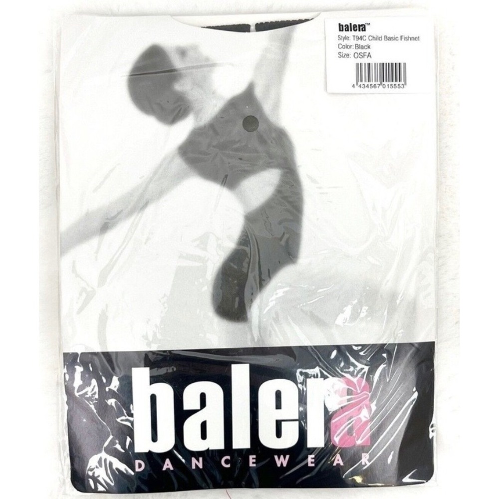 Balera Ballerina Tights Childs Basic Fishnet Black